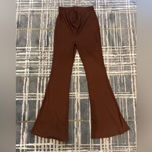 Missguided + Chocolate Flare Pants Maternity